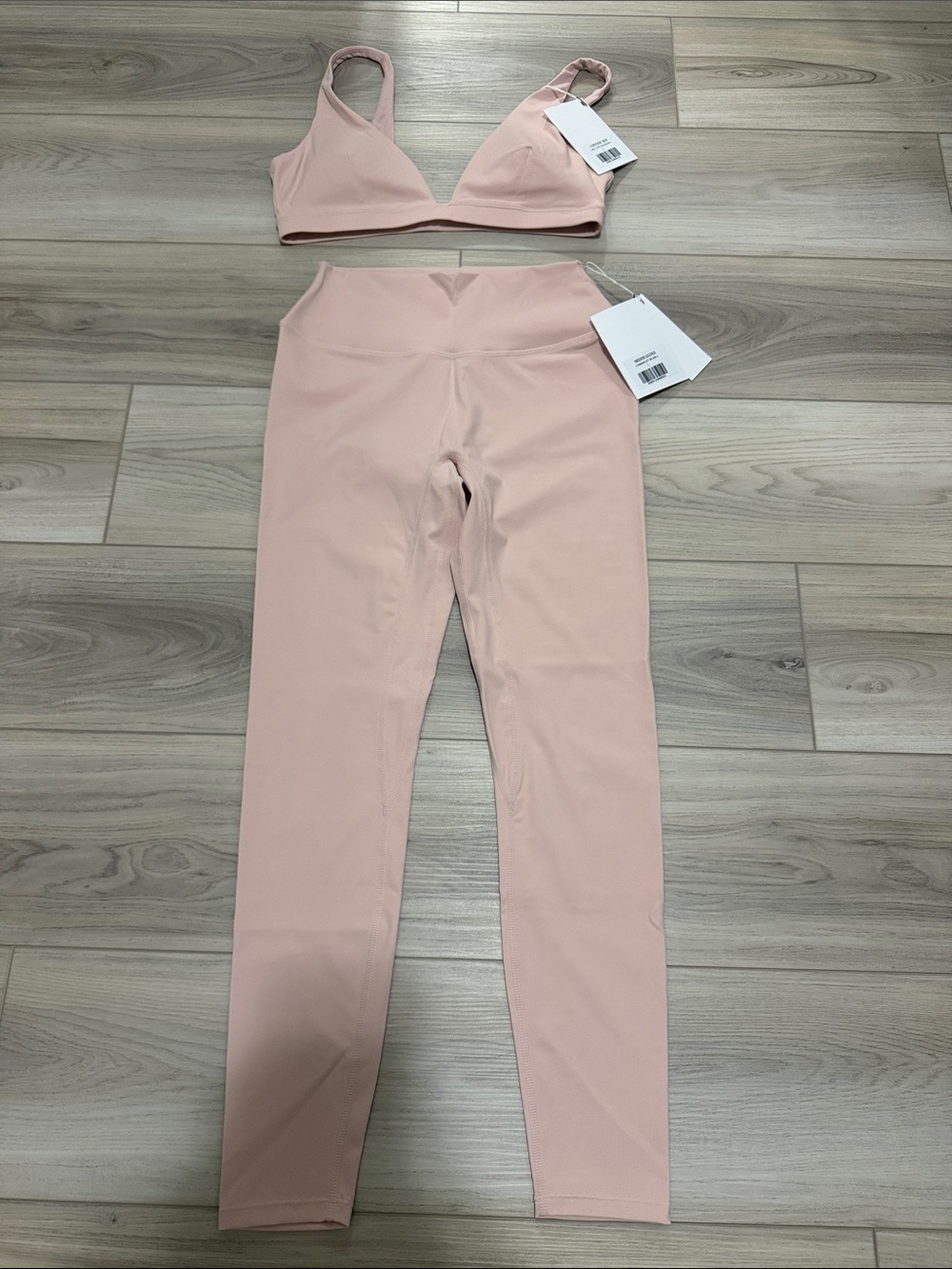 CSB Blush Contour Sports Bra and Freedom Leggings